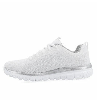 Кроссовки женские Skechers Graceful Get Connected White 12615-WSL
