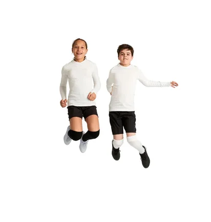 Лонгслів дитячий Kipsta Keepdry White 8641693