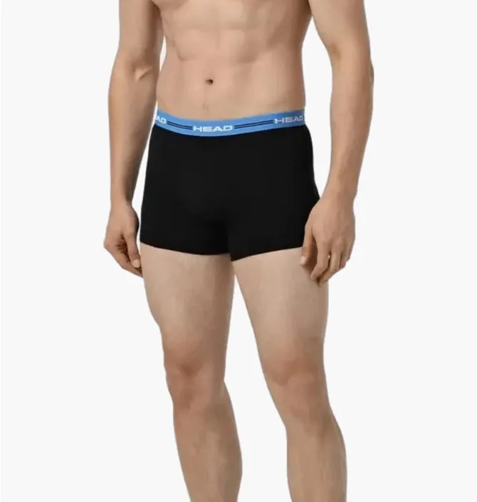 Труси чоловічі HEAD Elastic Boxer (2 шт) Black 701234928-002