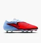 Бутсы унисекс Nike Phantom 6 Low Elite Sg-Pro Red/Light Blue HV8988-400