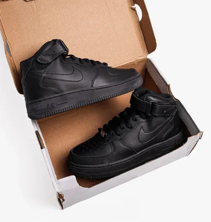 Кросівки дитячі Nike Air Force 1 Mid Black DH2933-001
