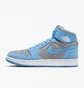 Кроссовки мужские Air Jordan 1 Zoom Cmft 2 MenS Shoes Grey/Light Blue DV1307-014