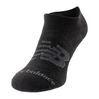 Носки унисекс New Balance Flat Knit No Show (3 пары) Black LAS03223BK