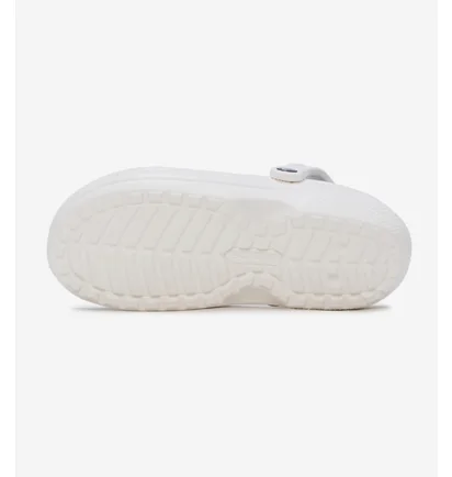 Тапочки унісекс Crocs Classic Lined Clog White 203591-10M