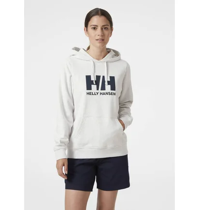 Худи женское Helly Hansen Logo Hoodie White 33978-823