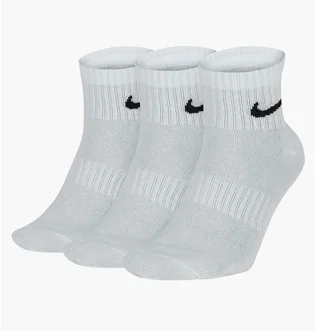 Носки унисекс Nike Everyday Ltwt Ankle (3 пары, неутепленные) Sx7677-100