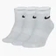 Шкарпетки унісекс Nike Everyday Ltwt Ankle (3 пари, неутеплені) SX7677-100