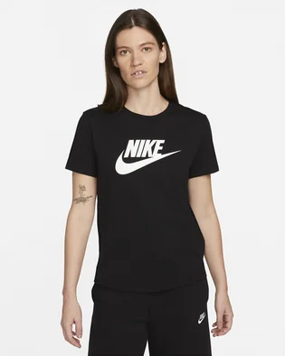Футболка женская Nike Essential Icon Futura Tee Black Dx7906-010