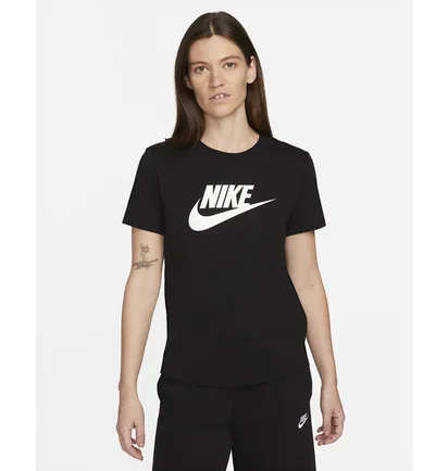 Футболка женская Nike Essential Icon Futura Tee Black Dx7906-010