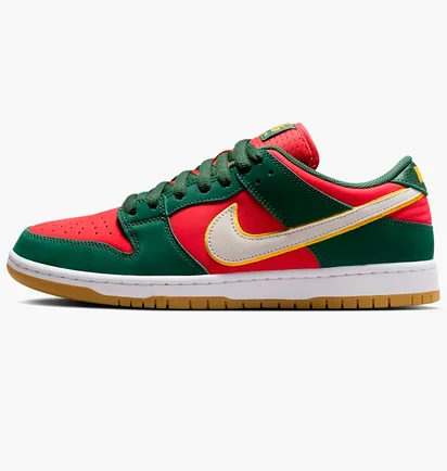 Кроссовки мужские Nike Sb Dunk Low Pro Green/Red FZ1287-300