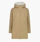 Парка жіноча CMP Reverse Fix Hood Feel Beige/White 35K3616-P405