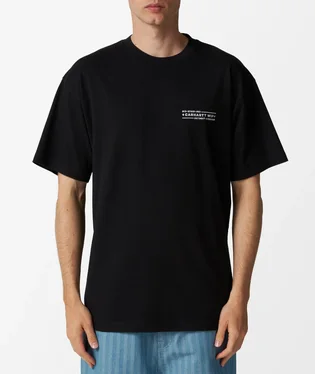 Футболка мужская Carhartt WIP Stamp Black I033670.0D206
