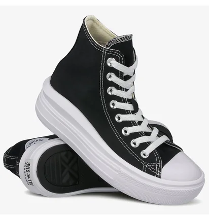 Кеди жіночі Converse Chuck Taylor All Star Move Black 568497C