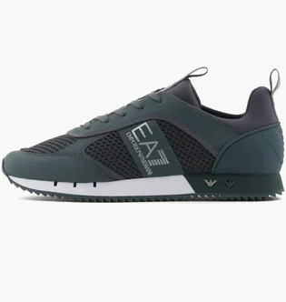 Кросівки чоловічі EA7 Emporio Armani Carbon Green X8X027-XK050-U455