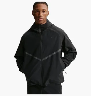 Куртка мужская Nike Tech MenS Shori Knit Full-Zip Windrunner Jacket Black IF1345-010