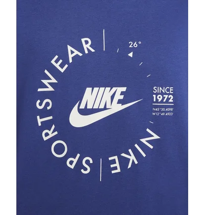 Футболка чоловіча Nike Sportswear Blue Fd1182-455