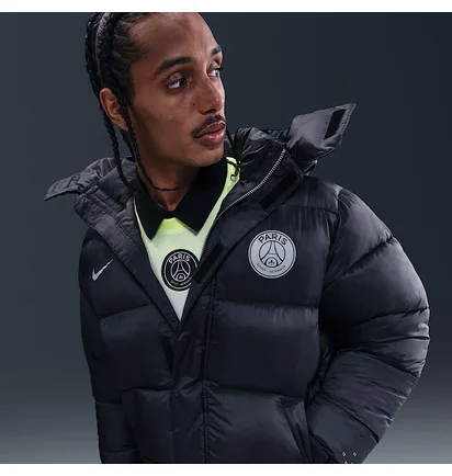 Пуховик чоловічий Nike Psg Tf Filled Black HM4232-060