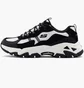 Кроссовки женские Skechers DLites Hiker White/Black 180128-BKW