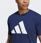 Футболка чоловіча Adidas Train Essentials Feelready Logo Training Tee Blue Ib8275