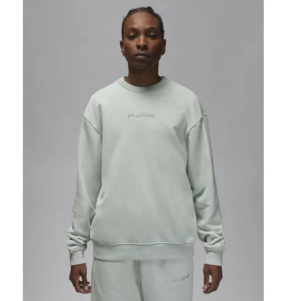 Свитшот мужской Air Jordan Wordmark Fleece Crewneck Sweatshirt Grey FJ7788-034