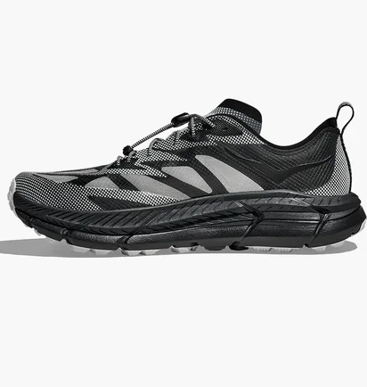 Кроссовки унисекс Hoka Mafate Speed 4 Lite Grey/Black 1168971-BWHT