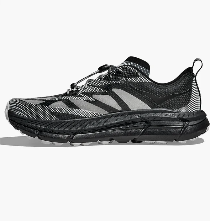Кроссовки унисекс Hoka Mafate Speed 4 Lite Grey/Black 1168971-BWHT