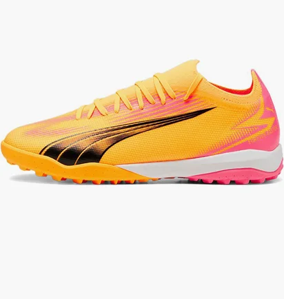 Сороконожки мужские Puma Ultra Match Turf Trainer Soccer Cleats Yellow 107757-03