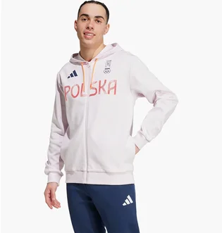 Толстовка мужская Adidas Poland Full-Zip Beige JF6684