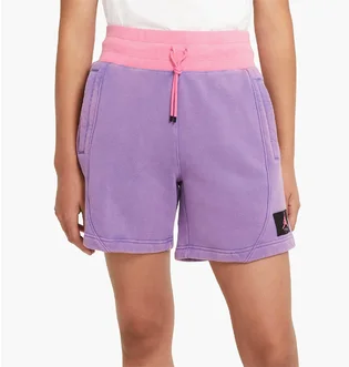 Шорты женские Air Jordan Flight Fleece Shorts Violet DA1530-511