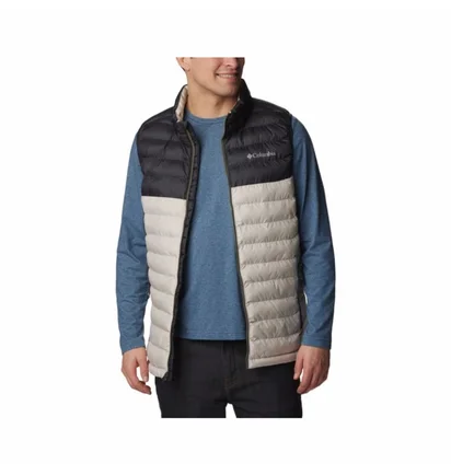 Жилетка чоловіча Columbia Powder Lite Vest Beige/Black 1748031278