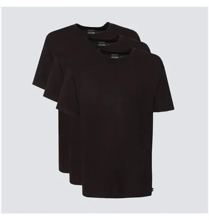 Футболка чоловіча Vans T-Shirt Mn Basic Tee Multipack Black VN000KHDBLK
