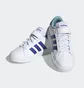 Кроссовки детские Adidas Grand Court Elastic Lace And Top Strap Sportswear White HP8915