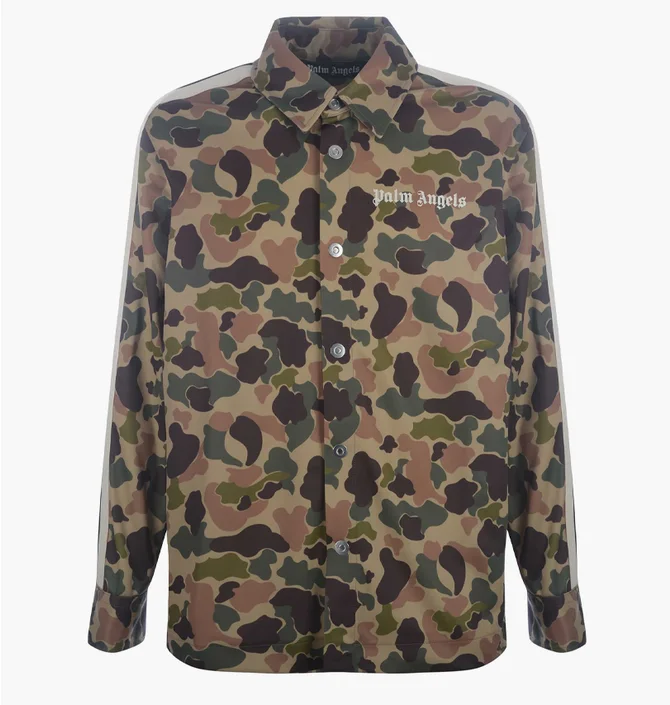 Куртка мужская Palm Angels Camo Track Jacket Camo/Brown PMGA104F21FAB0055601