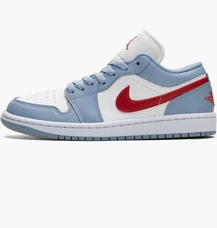 Кросівки жіночі Air Jordan 1 Low Light Blue/White DC0774-164