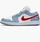 Кроссовки женские Air Jordan 1 Low Light Blue/White DC0774-164