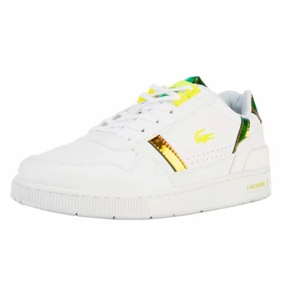 Кроссовки женские Lacoste Tclip 123 2 Suj White 745SUJ0016V05