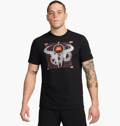 Футболка мужская Nike Run Nkct Df Black FZ8113-010
