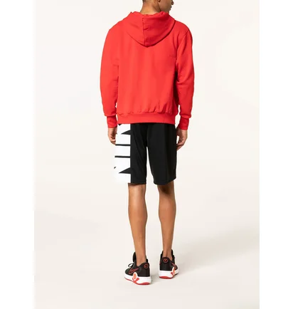 Худи мужское Nike Nba Chicago Bulls Hoodie Courtside Fleece Red DB1520-657