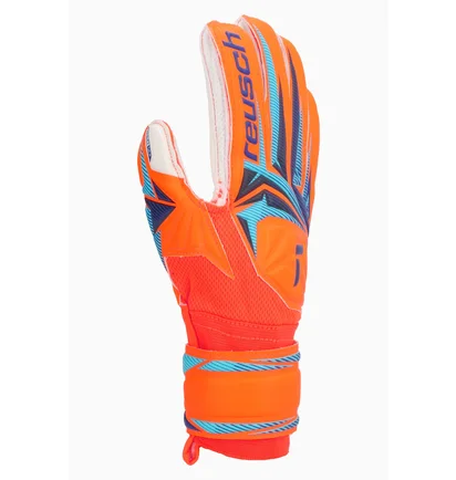 Рукавиці воротарські унісекс Reush Reusch Attrakt Advance Orange/White 5672214-2290
