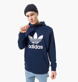 Худи мужское Adidas Trefoil Hoody Blue HK5298