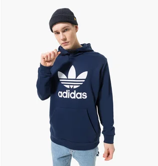 Худи мужское Adidas Trefoil Hoody Blue HK5298