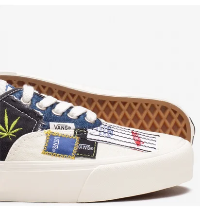 Кроссовки мужские Vans Vault Ua Authentic Vr3 Lx Patchwork White Vn0005Wq448