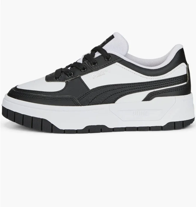 Кроссовки женские Puma Cali Dream West Coast LeatherS Sneakers White/Black 392730-08