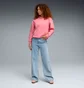 Худі жіноче Puma Ess Elevated Relaxed Pink 634577-25