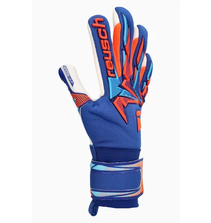 Рукавиці воротарські унісекс Reush Attrakt Freegel Advance Blue/White 5672235-4129