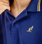 Поло мужское AUSTRALIAN Two-Stripes Polo Tech Pique R-Fit Blue LSUPO0006-842A