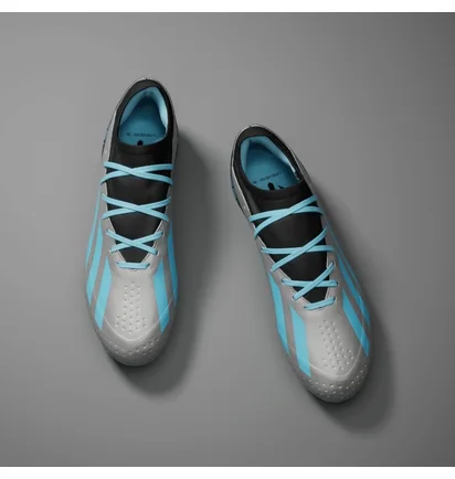 Бутси унісекс Adidas X Crazyfast Messi.3 Firm Groundcleats Metallic IE4078