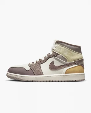 Кроссовки мужские Air Jordan 1 Mid Se Craft Brown Dm9652-102