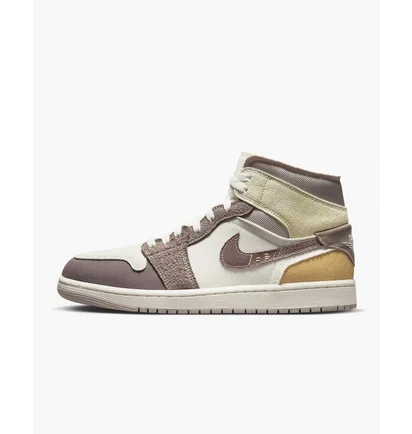 Кроссовки мужские Air Jordan 1 Mid Se Craft Brown Dm9652-102