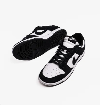 Кросівки чоловічі Nike Dunk Low Retro Black/White FQ8249-100